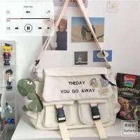 ราคา กระเป๋าสะพายข้าง กระเป๋าสะพายผู้ชาย แบรนด์อินเทรนด์ญี่ปุ่น ลำลอง สตรีทแฟชั่น ฮิปฮอปกีฬา (11044413676)