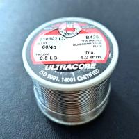 ราคา ของแท้ 100 ตะกั่วบัดกรี ULTRACORE 0 5LB ขนาดเส้น 1 2 mm ชนิด 60 40 (21911514153)