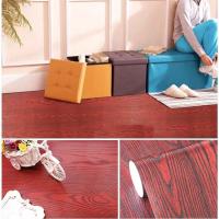 ราคา วอลเปเปอร์ลายไม้ติดเฟอร์นิเจอร์ สติ๊กเกอร์ลายไม้ สติ๊กเกอร์ติดโต๊ะ สติ๊กเกอร์ติดตู้ ติดประตูได้เลย มีกาวในตัว กันน้ำ หนา Wallpaper sticker (20947917103)