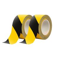 ราคา ส่งไว สีเหลือง ดำ 4 5 18 เทปเตือน เทปตีเส้น เทปกาวตีเส้นพื้น เทปกั้นเขต กันน้ำ มีกาวในตัว สีเหลือง สีเหลืองดำ (23176136628)