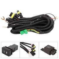 ราคา สวิตช์รีเลย์40A 12V สวิตช์ตัวชี้วัด LED ลวดช่องสายรัดสายไฟไฟตัดหมอก H11 Limers Store (21729362327)