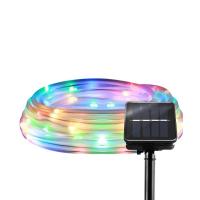 ราคา ไฟสายยาง ท่อกลม LED โซล่าเซลล์ 5เมตร 10 เมตร ไฟประดับตกแต่ง HS 033และ HS 034 (22987774710)