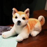 ราคา ตุ๊กตาหนานุ่มสัตว์ยัดไส้สุนัข Akita เหมือนจริงตุ๊กตาชิบะอินุน่ารักสำหรับลูกสุนัข kado ulang tahun (23058782780)