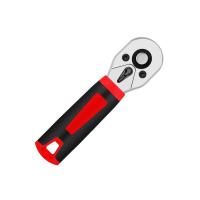 ราคา Mini socket wrench 1 4 high torque socket ratchet wrench tool industrial grade 72 teeth (23270077513)