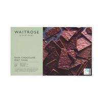 ราคา Waitrose Dark chocolate mint cream มิ้นท์ครีมช็อกโกแลต Dark chocolate mint thins ช็อกโกแลตมินท์ชนิดแผ่น (17303087494)