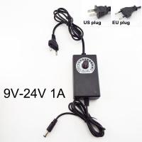 ราคา Adjustable AC 220V To DC 12V 9v 24v Power Supply Charger 9V 24V 3V 12V 1A 2A 3A 5A 10A Adapter Display LED Strip W6TH (20332388822)