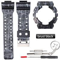 ราคา ใช้ได้เคส G SHOCK Casio และสายรัด GA 110 GA100 GA 140 GA120 GA150 GA300 GD 120 GA 110 GD 100 GLS 100 GLS 110เครื่องมือต่อพ่วงชุดซิลิโคน (18834762717)