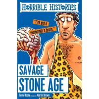 ราคา BBW หนังสือ Horrible Histories Savage Stone Age Scholastic ISBN 9781407165592 (15930053318)