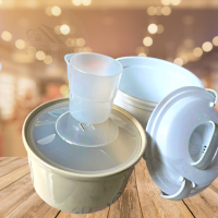 ราคา หม้อหุงข้าวไมโครเวฟ ชุด 5 ชิ้น ความจุ 1ลิตร ตัวหม้อด้านในเป็นเซรามิค หม้อหุงข้าว1ลิตร หุงข้าว ไมโคเวฟ ที่หุงข้าวในไมโครเวฟ 789Quality (17257527441)