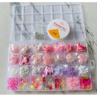 ราคา diy ชุดลูกปัด ร้อยลูกปัด diy 24ช่องพร้อมอุปกรณ์ครบเซ็ต เครื่องประดับDIY ชุดหัดร้อยลูกปัด (23052503738)