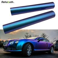 ราคา Rehoboth 10 30 100ซม สีฟ้าไข่มุกสีม่วงไวนิลกิ้งก่าห่อฟิล์มรถยนต์ Chameleon สติกเกอร์รถยนต์รถมอเตอร์ไซค์รถจัดแต่งทรงผมตกแต่ง (7608184623)