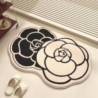 ราคา YEYA พรมเช็ดเท้า พรมปูพื้น พรมเช็ดเท้า ลายดอกไม้ย้อนยุค พรมเช็ดเท้าแคชเมียร์ พรมเช็ดเท้าประตูห้องน้ำ พรมกันลื่น (23059658391)