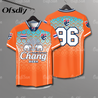 ราคา OFSDIY 2568 เสื้อฟุตบอลทีมไทยชายเสื้อยืดไทยชายเสื้อทีมชาติชุดหลวมขนาดใหญ่เจอร์ซีย์เสื้อยืดคอวีระบายอากาศได้ (23168228352)