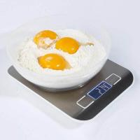 ราคา Kitchen Scale เครื่องชั่งในครัว แบบดิจิตอล 5 Kg ทศนิยม 2 จุด สีเงิน (844120293)