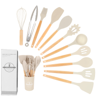 ราคา ชุดเครื่องครัวซิลิโคน ตะหลิวซิลิโคน เครื่องครัว ทนความร้อน ชุดครัว Kitchen set ทัพพี ตะหลิว กระบวย ที่คีบอาหาร ซิลิโคน (23191110987)