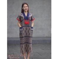 ราคา ชุดเดรสผ้าฝ้าย ทรงกะเหรี่ยง (22600882420)