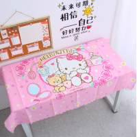 ราคา ผ้าปูโต๊ะ ผ้าคลุมโต๊ะ 114x137cm น่ารัก ลายการ์ตูน คิตตี้ โดเรมอน Kitty (9958272382)