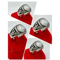 ราคา แหวนเงินลงยาดำ พลอยมุกดา ช่วยนำพาโชคลาภ ความรุ่งเรือง มาให้ผู้สวมใส่ (21538948956)