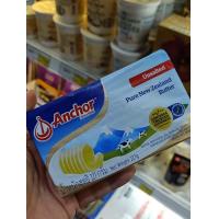 ราคา ecook เนย แองเคอร์ สีแดง ชนิดก้อน รสจืด anchor butter unsalted 227g (7188534953)