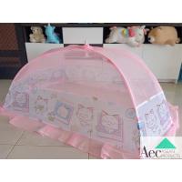 ราคา มุ้งครอบเด็กเบอร์ L มุ้งครอบเด็กลายการ์ตูน มุ้งครอบยี่ห้อ netto มุ้งครอบแบบดึง มุ้งเด็กกันยุงกันแมลงมุ้งครอบคุณภาพดี (6368334014)