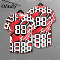 ราคา OFSDIY 2568 เสื้อฟุตบอลทีมไทยชายเสื้อยืดเสื้อชายไทยหมายเลข 88 หมายเลข 99 เสื้อเจอร์ซีย์หลวมขนาดใหญ่เสื้อยืดคอวีระบายอากาศได้ (23167975677)