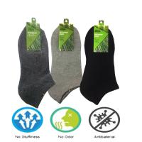 ราคา ถุงเท้าBamboo ข้อสั้นผ้าหนา ช่วยลดกลิ่นเท้า คละสี แพ็ค 6 คู่ (346062310)