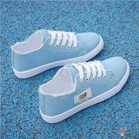 ราคา รองเท้าผ้าใบผู้หญิง รองเท้าลำลองพื้นแบนสวมใส่สบาย รองเท้าผ้าใบสไตล์ปักกิ่งโบราณ รองเท้าผ้าใบสไตล์ฤดูใบไม้ผลิและฤดูร้อน (23245310858)