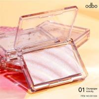 ราคา ไฮไลท์ Odbo Glowing Skin Highlighter OD1304 ไฮไลท์เนื้อนุ่ม ผิวฉ่ำโกลว์ เนื้อชิมเมอร์ โอดีบีโอ (19546823266)