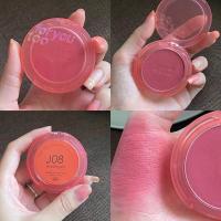 ราคา 4U2 Moji Blush J08 สีชมพูอมแดง ผสม shimmer (17600979977)