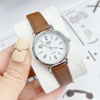 ราคา OMQ นาฬิกาข้อมือสายหนัง ชาย หญิง ดีไซน์เรียบหรู กันน้ำได้ พร้อมจัดส่งจากไทย (21425846448)