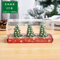 ราคา Christmas Candle Christmas Tree Cartoon Shape Small Candle Flammable Christmas Decoration Gift Gift Christmas Eve Candle (22457014362)