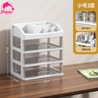 ราคา กล่องใส่เครื่องสำอางค์ กล่องพลาสติกใส ที่เก็บแปรงแต่งหน้า ลิ้นชักพลาสติก ชั้นวางเครื่องเขียน จัดเก็บความเป็นระเบียบ พลาสติก (23207383015)