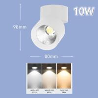 ราคา LED ดาวน์ไลท์ 3 สี โคมไฟดาวน์ไลท์ ดาวไลท์ ไฟติดเพดาน ภายใน สำหรับใช้ในบ้าน โคมดาวน์ไลท์ ไฟสปอร์ตไลท์ (21174932105)
