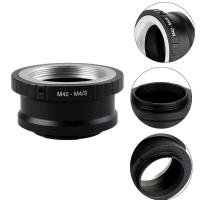 ราคา วงแหวนอะแดปเตอร์เลนส์ M42 M4 3 สำหรับ M42 screw Mount LENS เป็น Micro 4 3 สำหรับกล้อง (22796812583)