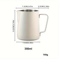 ราคา หยือกตีฟองนม เหยือกตีฟองนม มีสเกล 350ml 600ml ถ้วยตีฟองนม สแตนเลส เหยือกกาแฟ (22971097614)