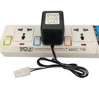 ราคา อะแดปเตอร์ชาร์จ ถ่านรถบังคับ 6 12V 250mAh Ni MH Ni Cd AA Pack Charger AC 220V DC 9 6V 250mA KET 2P ปลั๊กชาร์จสำหรับของเล่น (17313499906)