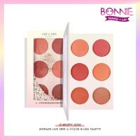 ราคา นีคาร่า บลัชออน พาเลท บลัชออน ปัดแก้ม บลัชออน 6 สี N606 NEE CARA LEOPARD LIVE FREE 6 COLOR BLUSH PALETTE (12674383747)