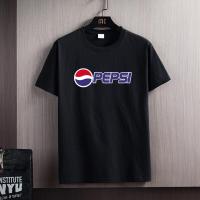 ราคา Pepsi Cola หลวม Fit ผ้าฝ้าย เสื้อยืดเยาวชนแขนสั้นผู้ชายเสื้อพื้นฐานคู่พิมพ์ลายคอกลม ฤดูใบไม้ผลิ ฤดูร้อน แฟชั่น (15879460737)