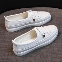 ราคา พร้อมส่ง รองเท้าผ้าใบ รองเท้าผ้าใบมินิมอล รองเท้าผ้าใบผู้หญิงสีขาว แฟชั่นสไตล์เกาหลีน่ารัก สวยน่ารักมาก แมทช์ง่าย (23233625421)