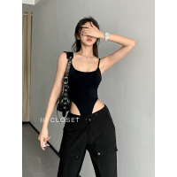 ราคา เสื้อบอดี้สูท lll Freesize lll BA064 เสื้อยืด คอยู เว้าหลัง ทรงเข้ารูป เนื้อผ้าเรย่อน ผ้านิ่ม ผ้าทิ้งตัว เนื้อผ้าใส่สบาย (23158395770)