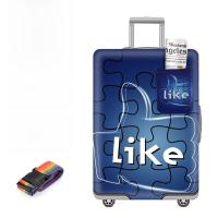 ราคา ยืดได้ ผ้าคลุมกระเป๋าเดินทางกระเป๋าป้องกันฝุ่น หนาขึ้น ผ้าคลุมกระเป๋าเดินทางที่ทนต่อการสึกหรอสําหรับกระเป๋าเดินทางขนาด 20 24 28 30 นิ้ว (20672688108)