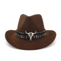 ราคา Wse หมวกคาวบอย Stetson สไตล์ Fedora ขนสัตว์100 ฤดูร้อน Western Riding หมวกปีกกว้าง (9156005691)