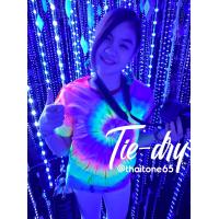 ราคา เสื้อมัดย้อม นีออน สะท้อนแสง เสื้อยืดสีพื้น เสื้อทีม คอกลม แขนสั้น ผู้หญิง ผู้ชาย ปาร์ตี้ ปีใหม่ colorfull เสื้อแฟชั่น หลากสี งานเลี้ยง (6177622502)