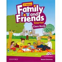 ราคา Bundanjai หนังสือคู่มือเรียนสอบ Family and Friends 2nd ED Starter Class Book Multi ROM P (16786100989)