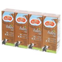 ราคา แมกโนเลีย นมปรุงแต่งยูเอชทีสูตรผสมกิงโกะ รสช็อกโกแลต 180มล แพ็ค 12 กล่อง (5464654887)