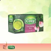 ราคา ชาเขียวดอกบัวโคซี่ Cozy Tea ชาเวียดนาม ชนิดถุงชา 1 แพ็ค 25 ซอง x 2 กรัม (17177993317)