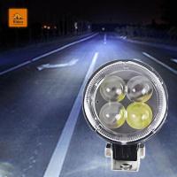 ราคา 1ชิ้น LED 12V 24V ไฟสปอร์ตไลท์ กลม รถบรรทุก รถยนต์ รถมอเตอร์ไซค์ และทั่วไป ไฟสีขาว ไฟกลม Flower (7462656019)