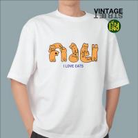 ราคา เสื้อยืดลายแมวกวนๆ เสื้อทาสแมว สกรีนลายแฟชั่นแมวน่ารักๆ ผ้าCOTTON100 (22435597158)