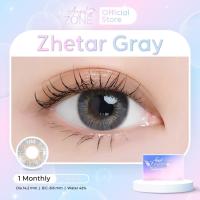 ราคา Angel Zone คอนแทคเลนส์ รุ่น Zhetar Gray 14 2 รองรับสายตาปกติและค่าสายตาสั้น 0 50 ถึง 7 00 (23207037233)
