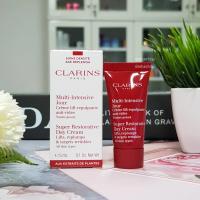 ราคา ราคาต่อ 1ชิ้น Clarins Super Restorative Day Cream Night cream 5ml 15ml 30ml ครีมบำรุงกลางวัน และ กลางคืน (22658055120)